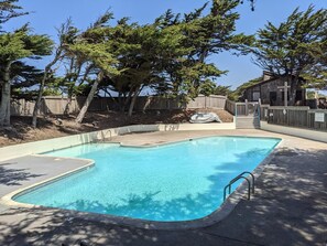 Una piscina climatizada