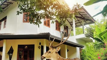 Façade de l’hébergement