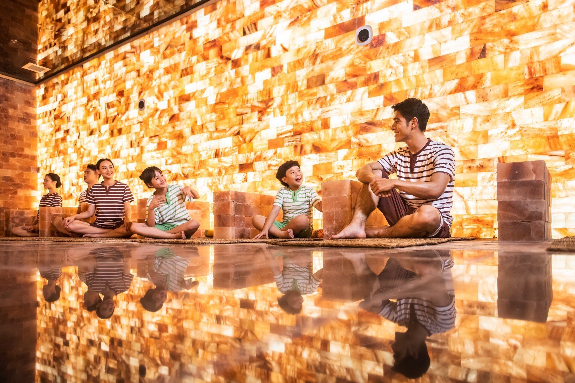 Salas para tratamentos a dois, banho turco/hammam, tratamentos corporais