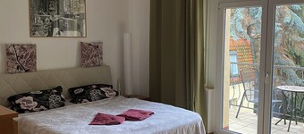 At the villa double room