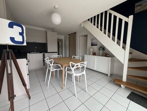Dining - Duplex apartment 300m from Ty Bihan and Légenèse beaches (Carnac)