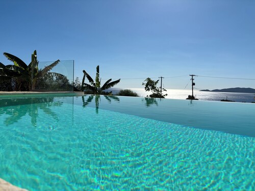 Yoga - Retreat Villa Sappho in der Nähe 
Ammousso Beach