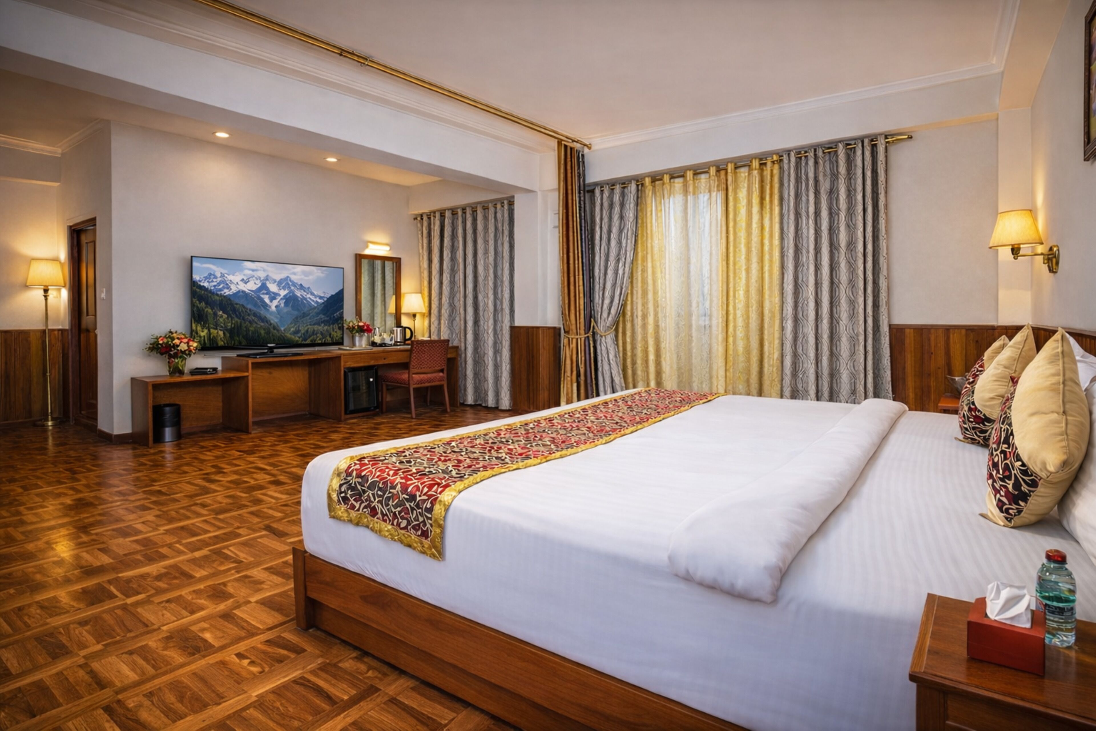 Deluxe Double Room, Balcony, Mountain View