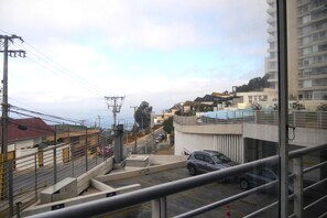 Property grounds - Cozy 1-bedroom apartment in charming Viña del Mar with fitness room (Viña del Mar)