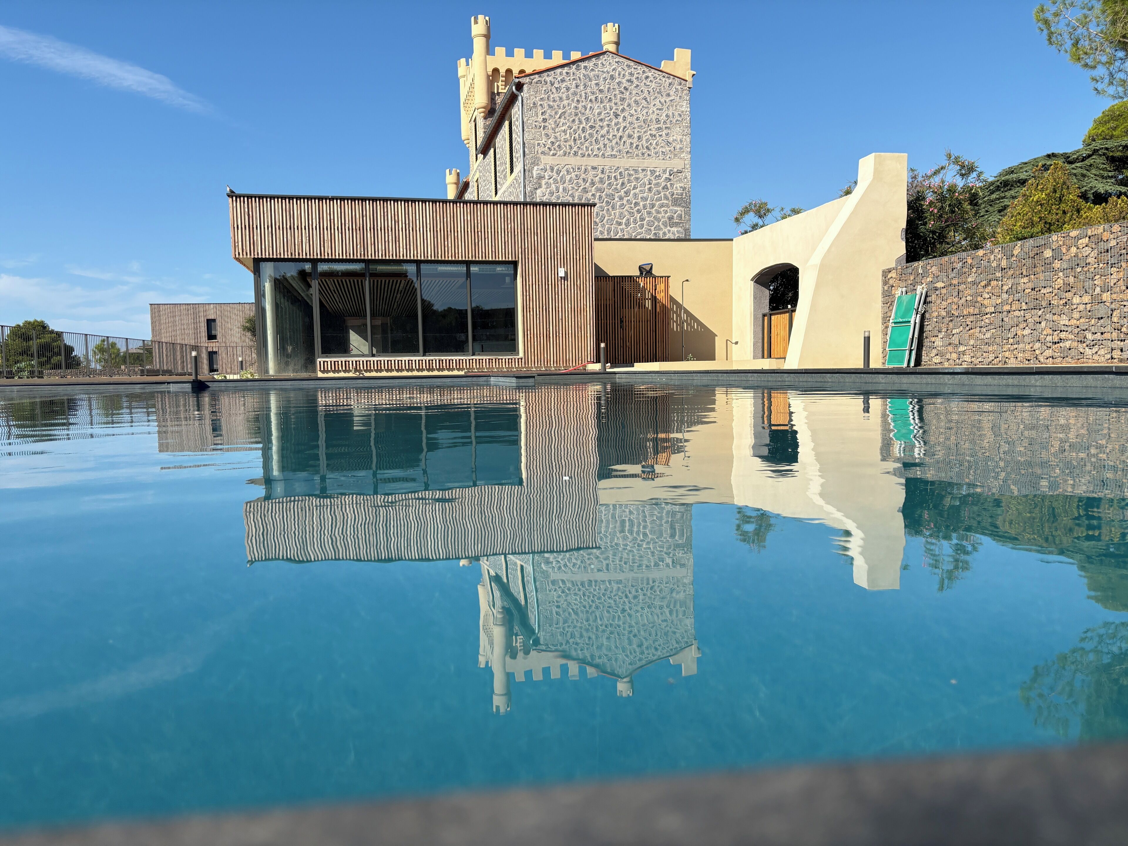 Indoor pool, outdoor pool