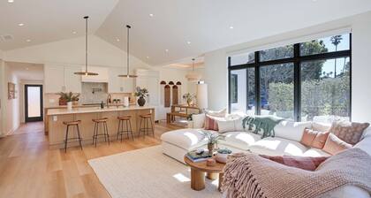 NEW! Coastal Retreat - Exquisite remodel, high end finishes, hot tub, A/C, fire pit, luxury by beach