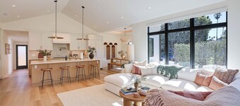 NEW! Coastal Retreat - Exquisite remodel, high end finishes, hot tub, A/C, fire pit, luxury by beach