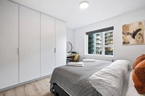 Iron/ironing board, WiFi, bed sheets