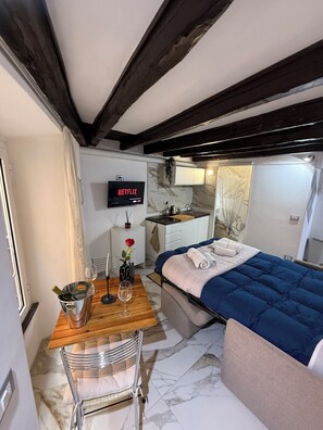 Living area - Nest at Campo De Fiori and Navona Square (Rome)