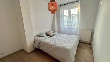 3 chambres, fer et planche Ă repasser, Wi-Fi gratuit, draps fournis