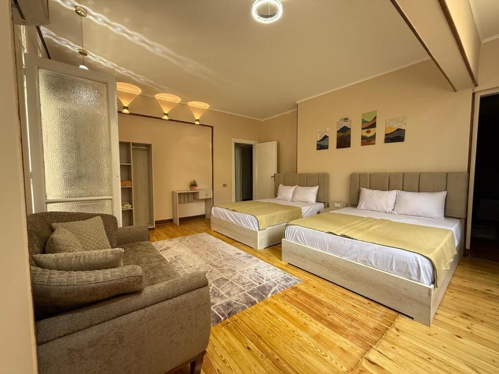 Desk, laptop workspace, free WiFi