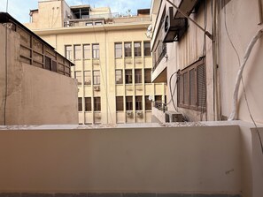 Blick von der Unterkunft