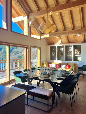 Dining - Chalet premium 10/12 people - Saint François Longchamp 1450 (Saint-François-Longchamp)