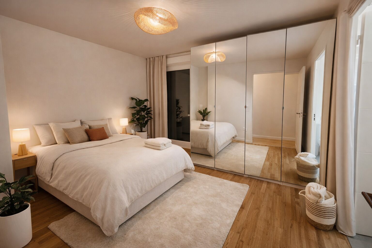 4 quartos, ferros/tábuas de passar roupa, Wi-Fi