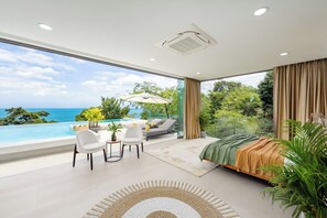 Villa de lujo, 5 habitaciones, alberca privada, vista al mar | Alberca | Alberca al aire libre 