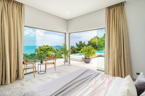 Luxury Villa, 5 Yatak Odası, Kişiye Özel Havuzlu, Deniz Manzaralı | Odada kasa, ücretsiz kablosuz İnternet 