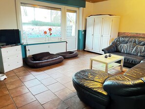 TV - Dogs welcome! Bungalow half with large fenced garden in the Cuxhavener Land! (Bülkau)