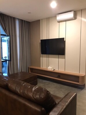 奢華客房, 1 間臥室 | 客廳