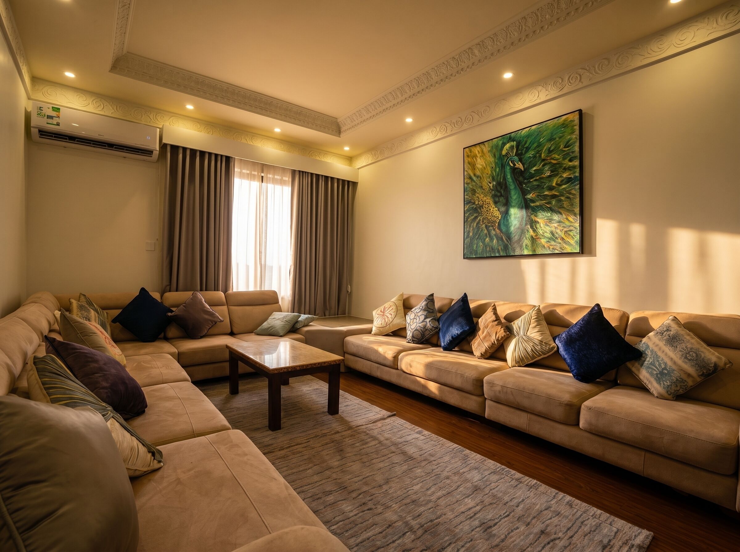 Deluxe Apartment, 2 Bedrooms | Living area