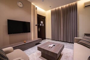 Premium Apartment, 1 Bedroom | Living area - Vinas Riyadh Serviced Apartments (Riyadh)