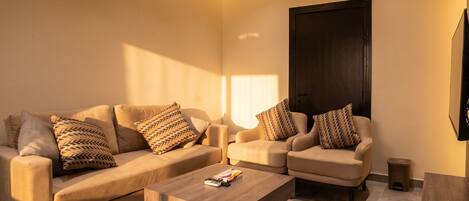 Premium Apartment, 1 Bedroom | Living area