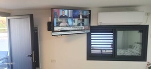 Television - Cozy studio in delightful Sapir with refreshing AC breeze (Sapir)