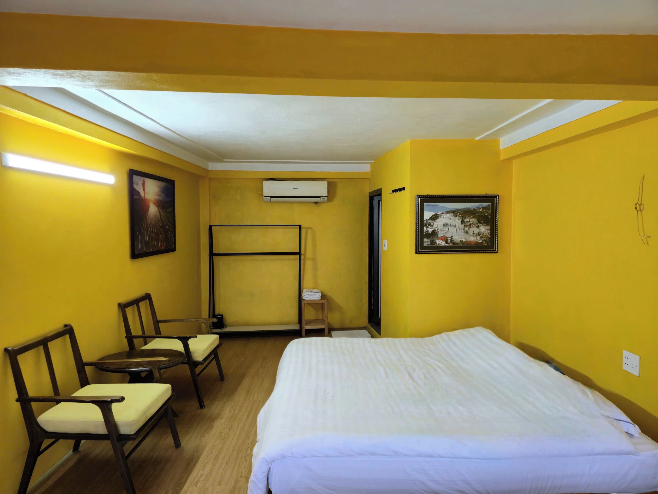 Bungalow Deluxe - balkong - utsikt mot bergen | Skrivbord, ljudisolering, strykjärn/strykbräda och gratis wi-fi