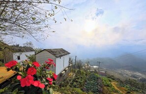 豪華單棟小屋, 露台, 山景 | 住宿地面