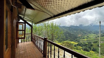 Economy Double or Twin Room, Balcony, Mountain View | Terrace/patio