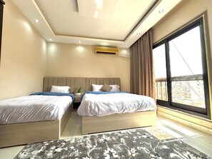 Deluxe Apartment, 3 Bedrooms | Desk, blackout drapes, free WiFi - Elite Apartments in Mohandseen-Families  (Giza)