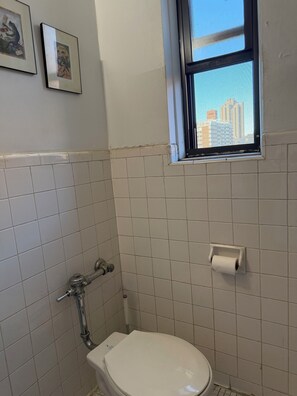 Shower, hair dryer, towels, soap - Beautiful! 3-bedroom 2-bathroom Heat/AC/Onsite Laundry/Indoor Parking/Elevator! (Bronx)