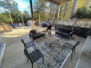 Terrace/patio - Charming 3-bedroom Ranch Home in Quiet Neighborhood (Evans)