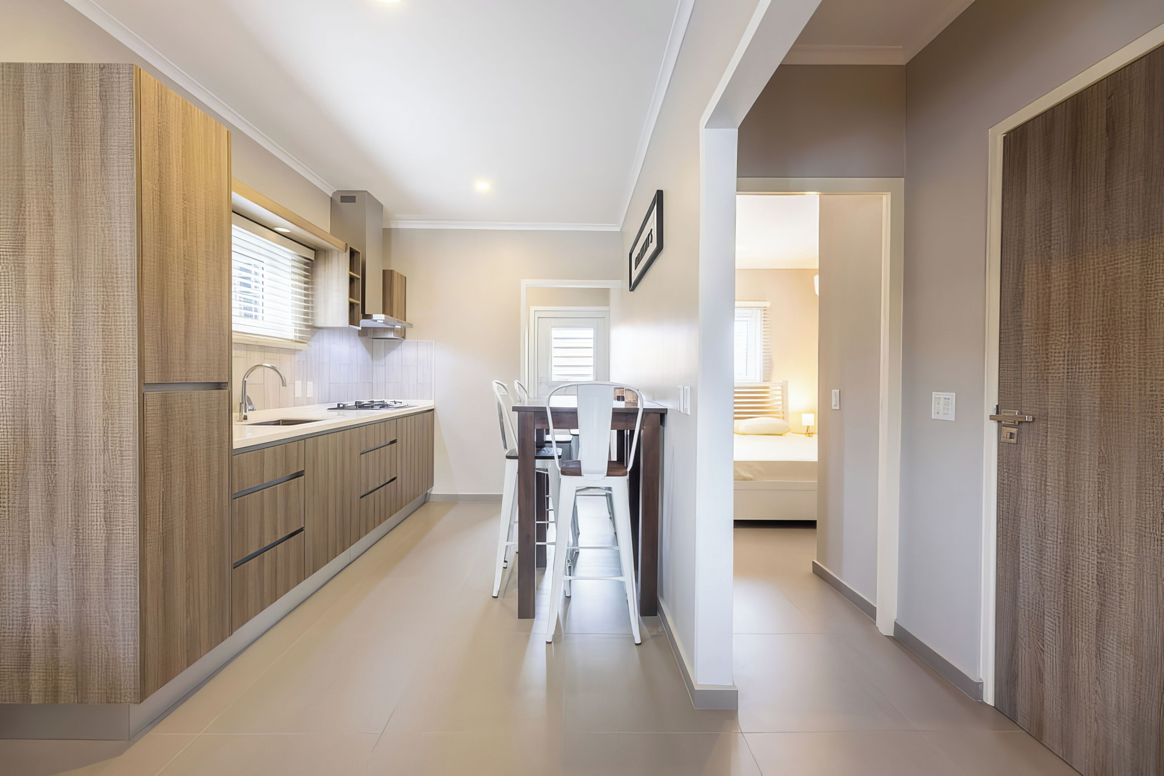 2 chambres, fer et planche à repasser, Wi-Fi gratuit, draps fournis