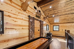 Interior - Welcome to The Sanctuary, a peaceful mountain retreat designed for connection, comfort, and unforgettable views. From cozy fireplaces to expansive outdoor spaces overlooking White Rock Mountain. (Moyers)