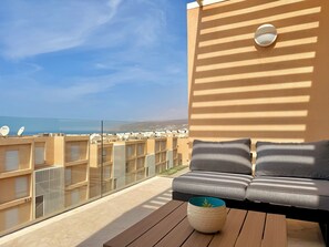 Property grounds - The Aesthetic Loft with view and pools access in Taghazout Bay (Tamraght)