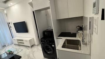 Apartment, 1 Bedroom, Accessible, Smoking | Private kitchen