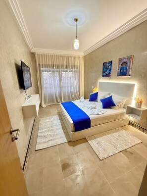 3 bedrooms, travel cot, free WiFi, bed sheets - Cosy villa targa garden 5G IPTV (Marrakech)