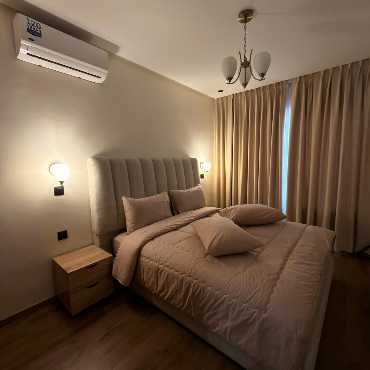 1 bedroom, WiFi (free), bed sheets