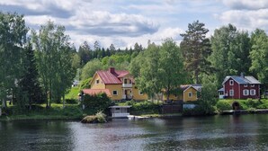 Exterior - Riverside Villa with a Private Jetty and Scenic Views (Torpshammar)