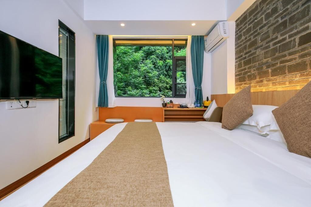 Standard-dobbeltværelse - bjergudsigt | Gratis Wi-Fi