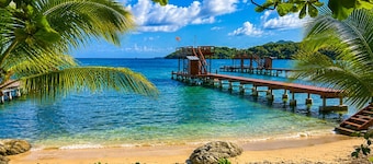 Dancing Oaks 3BR Tropical Retreat · Saltwater Pool · Private Dock