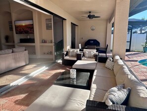 Área de sala de estar