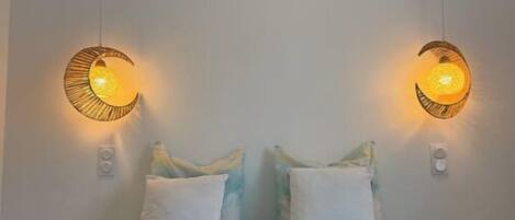 3 bedrooms, desk, travel crib, free WiFi