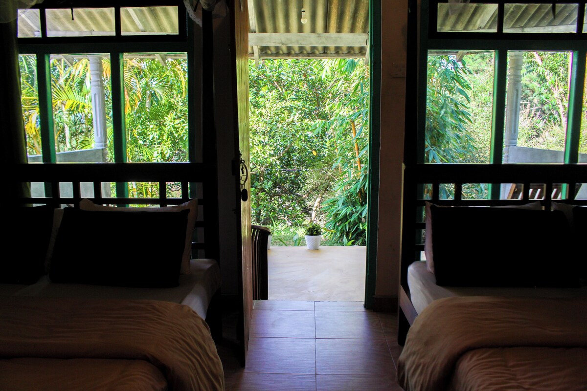 Family Room, Garden View | In-room safe, desk, laptop workspace, iron/ironing board