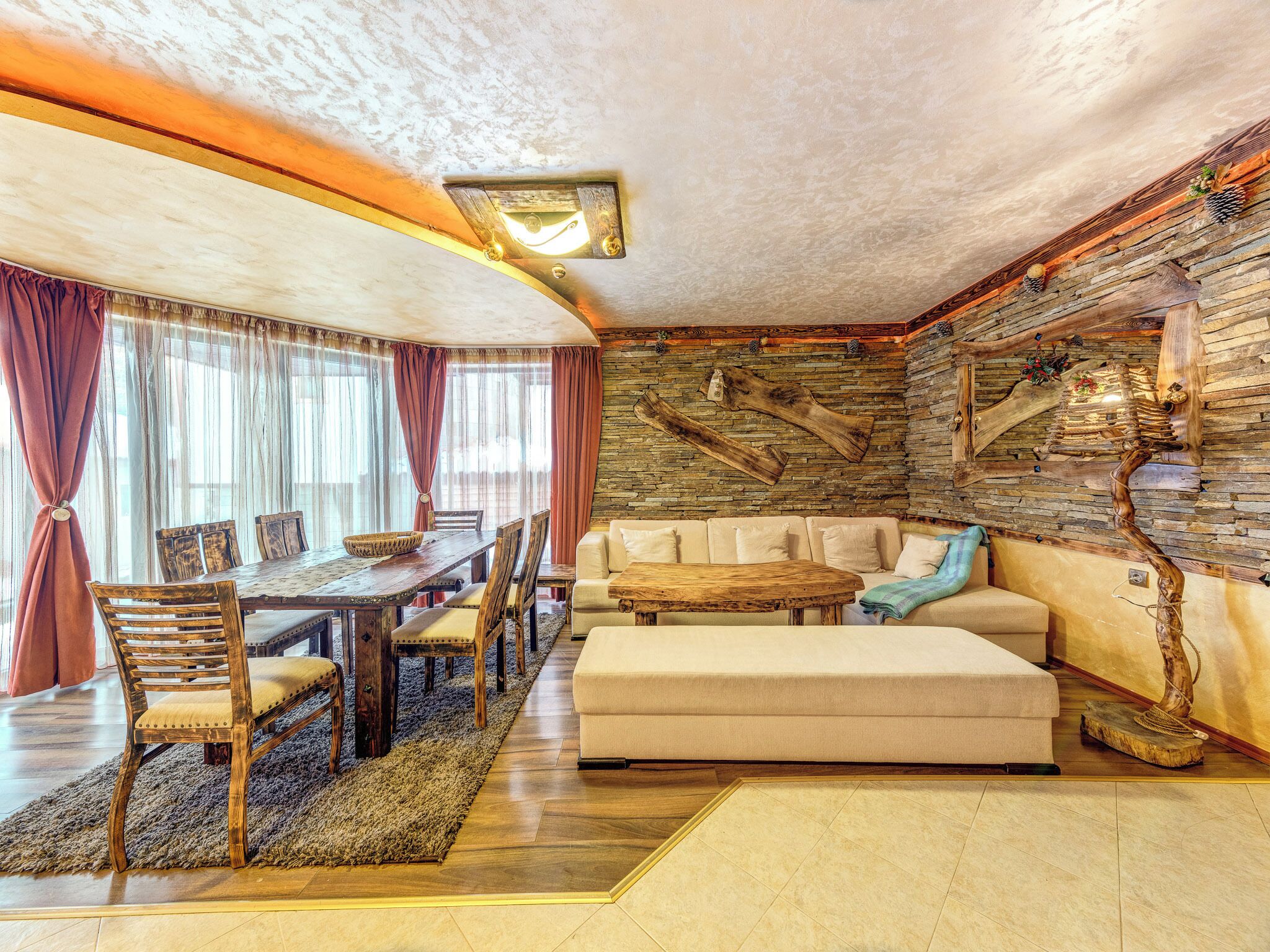 Área de sala de estar