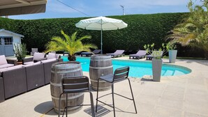 Pool - Magnificent contemporary Basque house with pisicine in a green setting (Ustaritz)