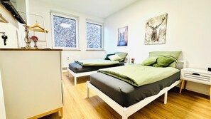 3 chambres, accès au Wi-Fi (inclus), literie fournie