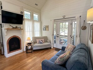 Televisor intel·ligent i llar de foc 