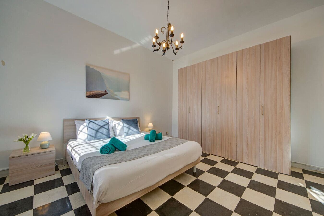 Desk, iron/ironing board, travel crib, WiFi