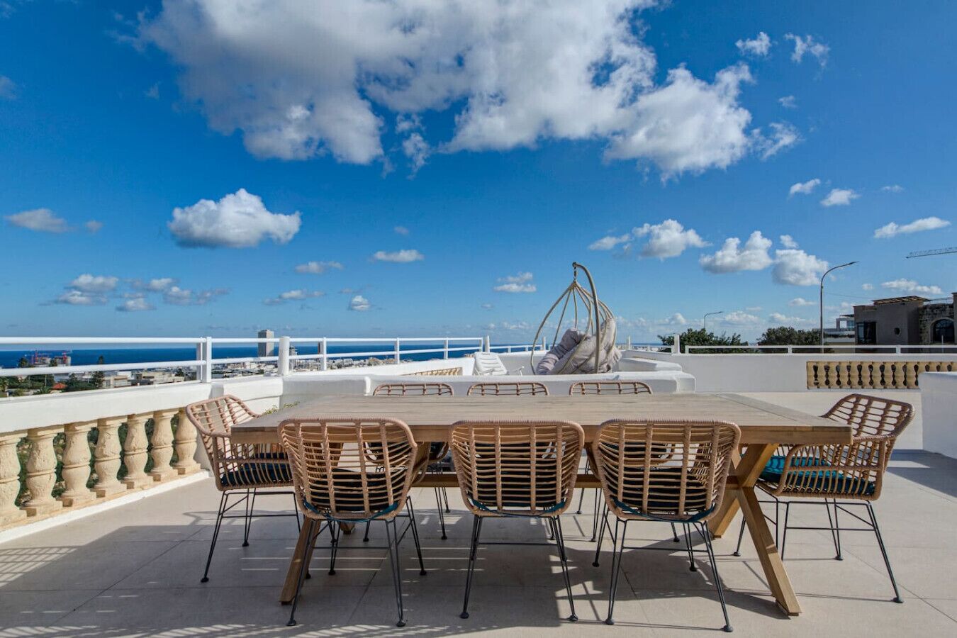 Udendørs spisemuligheder